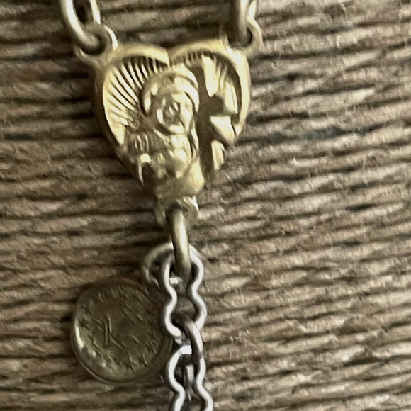 Necklace with cross and medals pull over custom made - Picture 1 of 8